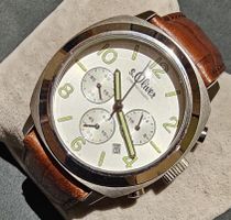 S.Oliver Chronograph Elegante Herrenuhr 40 mm (Neue)