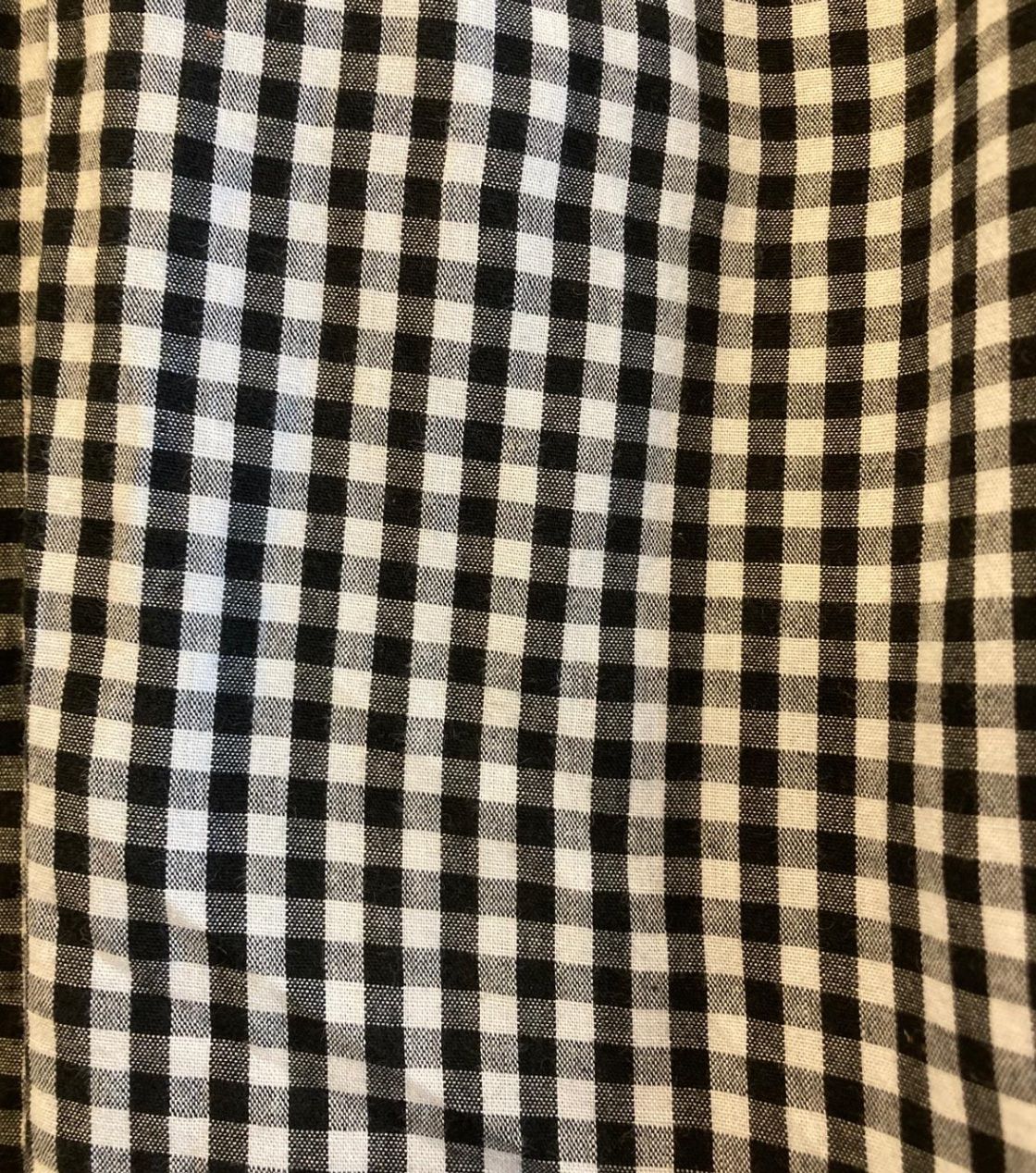 Hosen: Pantalon Vichy noir et blanc – Gebraucht aus Fribourg von hap_25hw 1