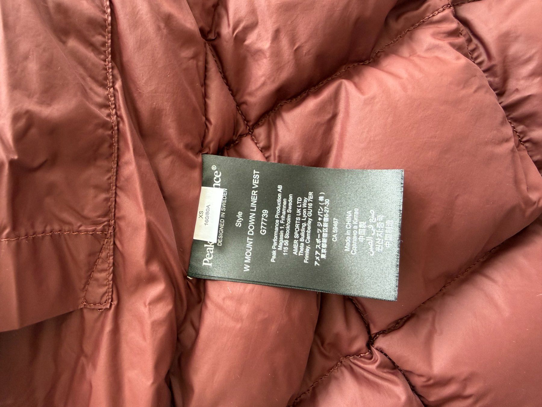 Peak Performance Gilet & Giacche senza maniche: Peak Performance Daunenweste/gilet XS – Usato da Oberwil-Lieli venduto da Claudine_1988 3