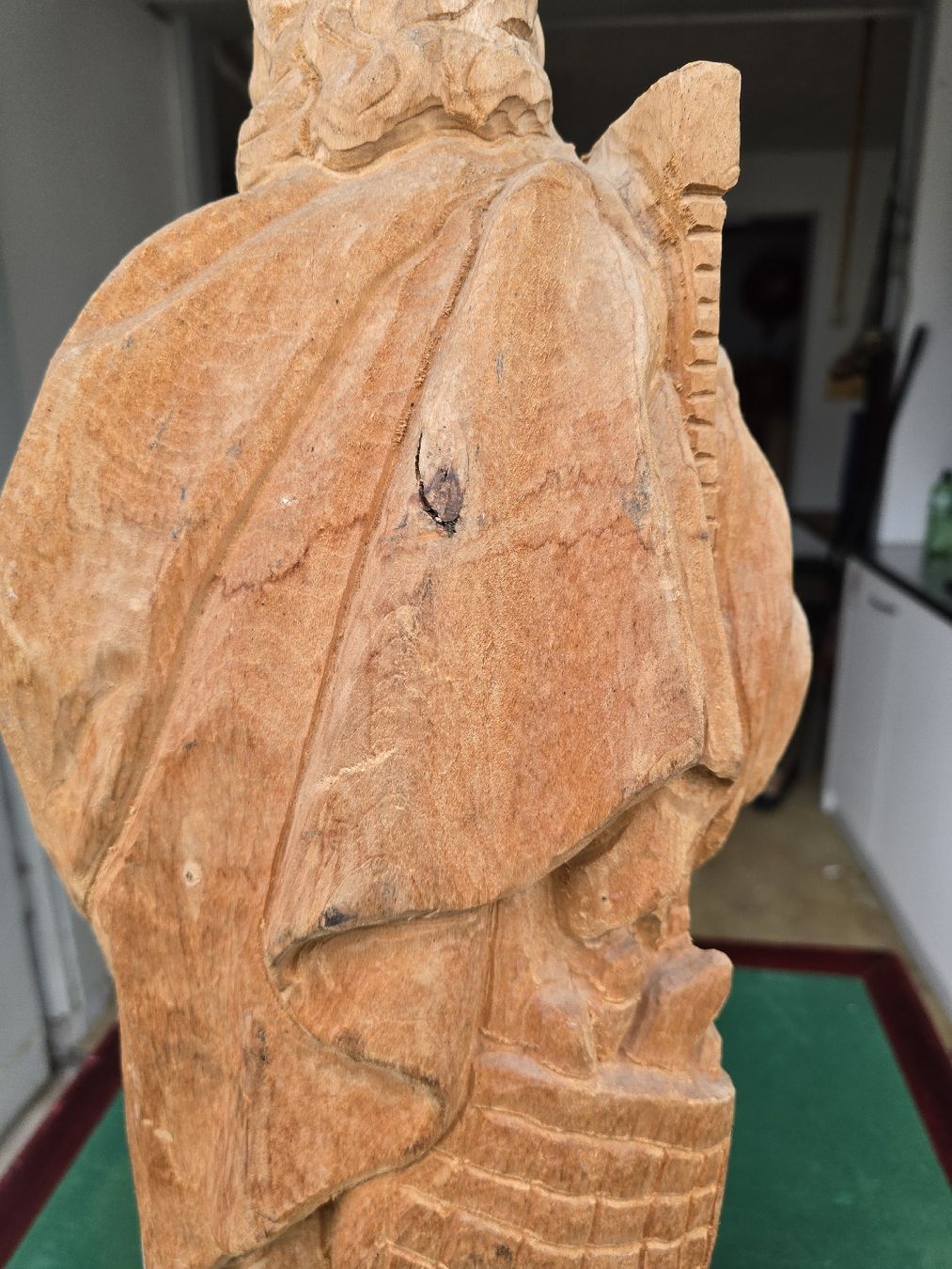 Figurines: Holzfigur des heiligen   geschnitzt – D'occasion à Mettlen par elios0888 7