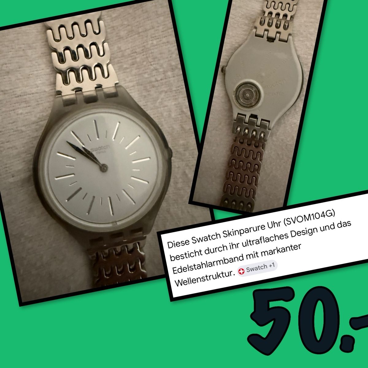 Swatch Orologi: Swatch Skin – Usato da Thun venduto da Dana5