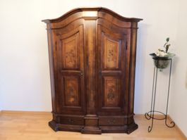 🤩BAUERSCHRANK AUS HOLZ MIT VIER-JAHRESZEITEN SCHNITZEREIEN