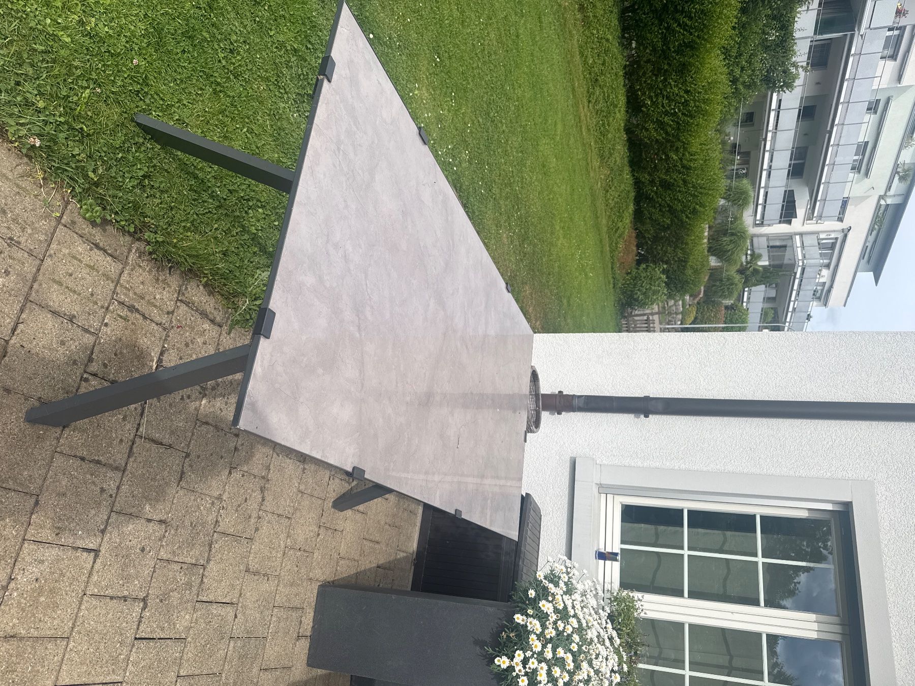 Tavoli: Gartentisch aus Marmor 180x90 – Usato da Buchs ZH venduto da lesann