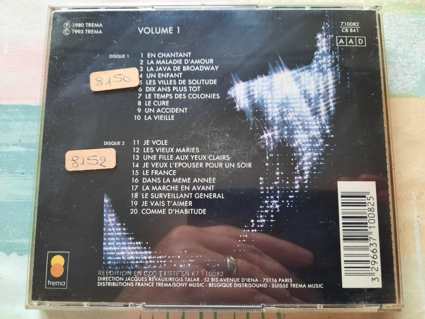 CDs: Cd Sardou - 20 chansons d'or – D'occasion à Pully par bro_n52j 1