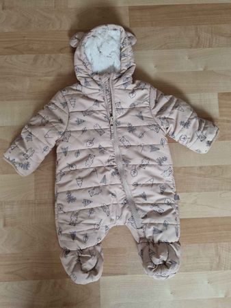 Baby Winter Overall Neu, Grösse 50
