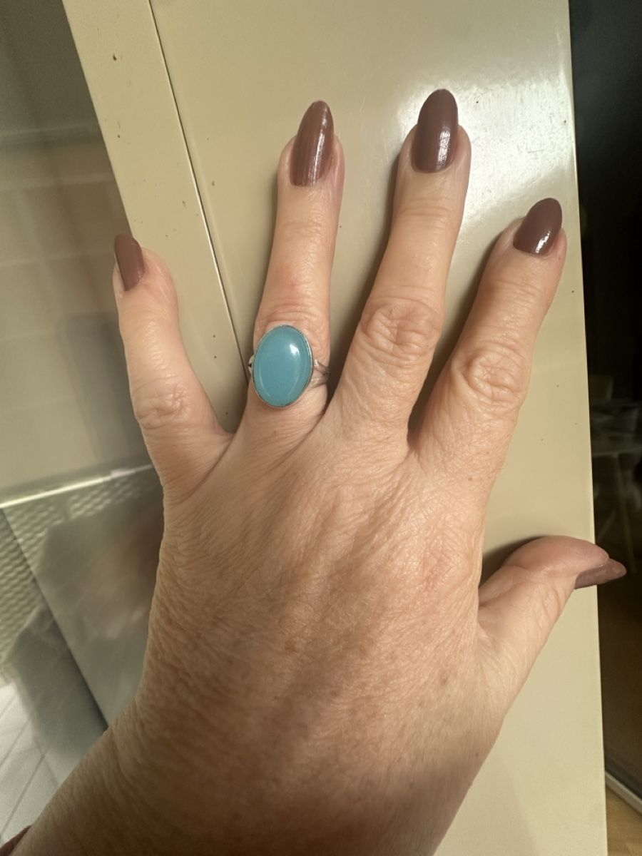Ringe: Aqua Chalcedon 925 Silber Ring – Neu und originalverpackt aus Kriens von Hortensie6 4