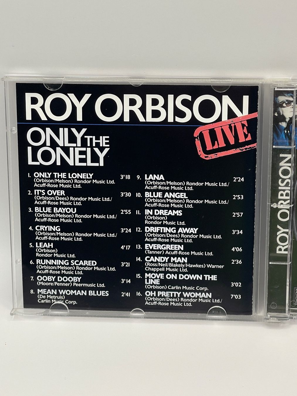 CD: Roy Orbison - Only the Lonely – Usato da Rüti ZH venduto da alumedien 3