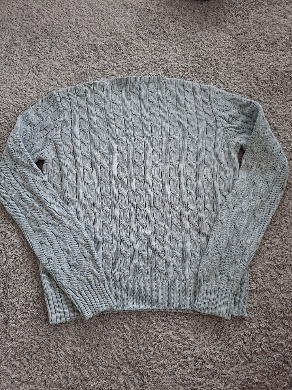 Ralph Lauren Maglioni & Felpe: Pull Ralph Lauren maille torsadée gris taille M – Usato da Renens VD venduto da ser_j2fn 7