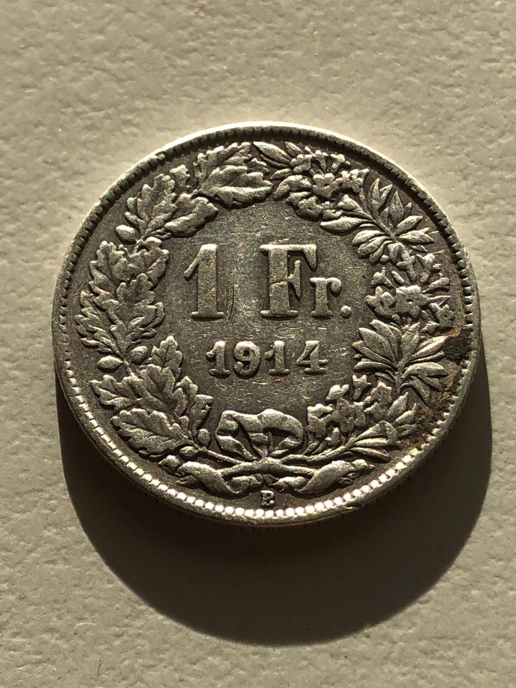 Tutti le monete: 1 Fr. 1914 – Usato da Schötz venduto da Odpa