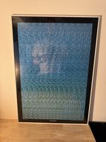 3D Bild Lady Liberty Nvision Grafix gerahmt 50x70 cm