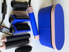 Dyson Airwrap Haarstyler Komplet (Blue/Blush) - Top Zustand!
