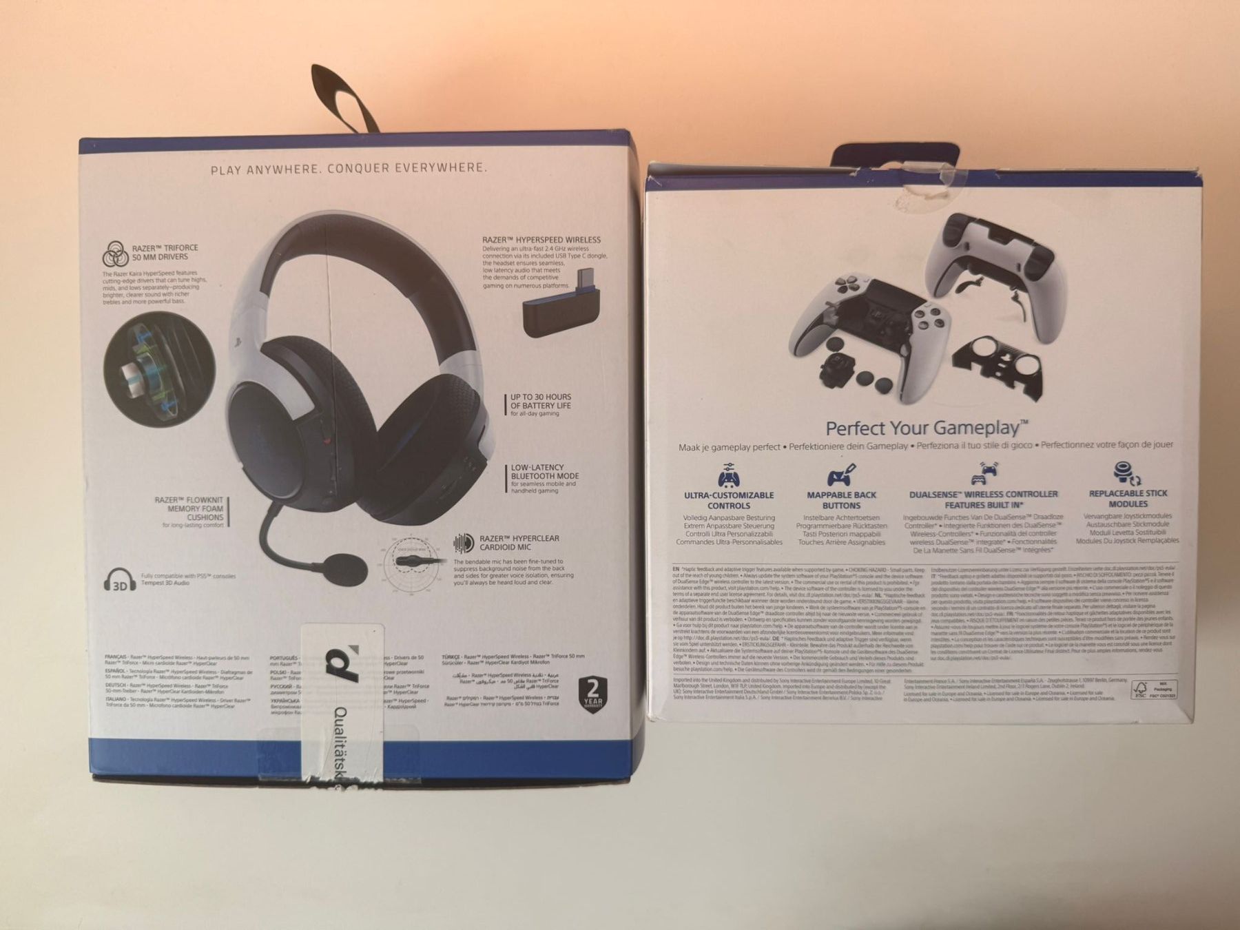 Sony Console: PS5 Controller DualSense Edge + Razer Kaira Headset Speed – Usato da Meilen venduto da AK78 9
