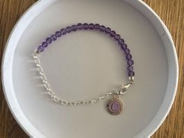 Thomas Sabo Charm Club Armband Amethyst 925 Silber NEU