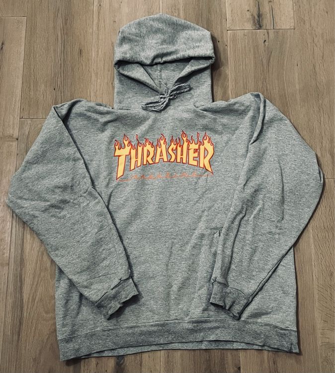 Grauer clearance thrasher hoodie