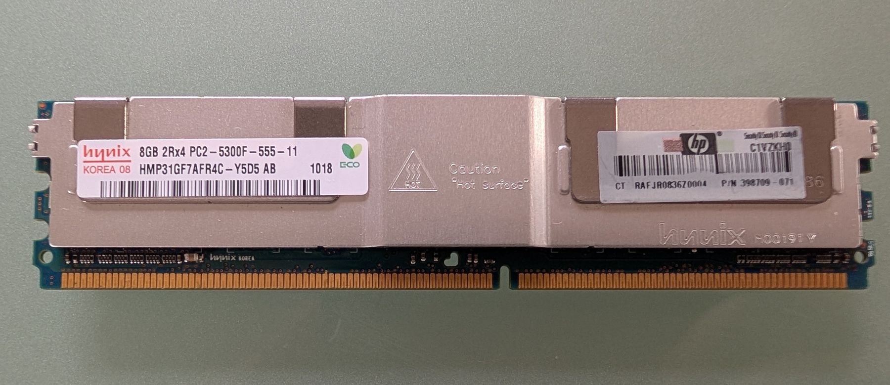 Memoria / RAM: Hynix 8Go DDR2-667 FB-DIMM ECC – Usato da Chamoson venduto da rob_97fc