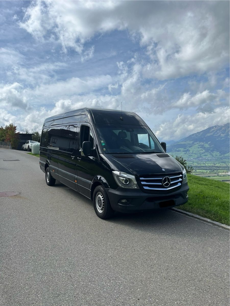 Mercedes-Benz Veicoli commerciali: Mercedes Sprinter 316 CDI Lang – Usato da Vaduz venduto da Wodanerik