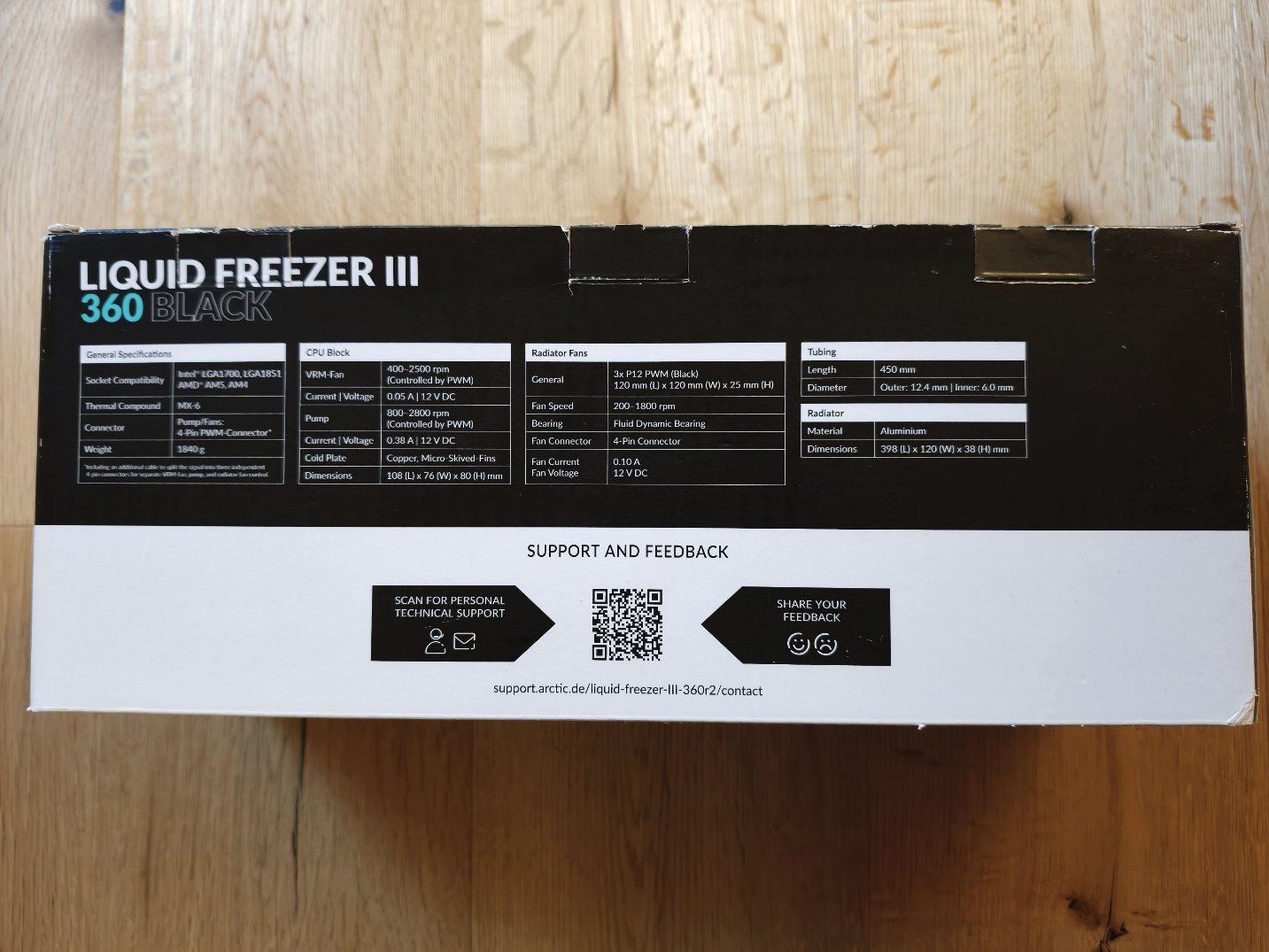Elektronikbauteile: Arctic Liquid Freezer III 360 – Gebraucht aus Hefenhofen von Radeon-01 1