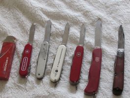 Taschenmesser Victorinox Officier Und Wenger Konvolut