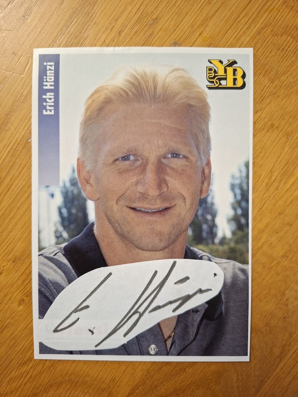 Autografi: Erich Hänzi BSC YB Autogramm – Usato da Thun venduto da wuschu
