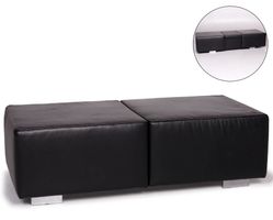 Hocker W. Schillig Taboo - Echtleder Longlife - ausziehbar