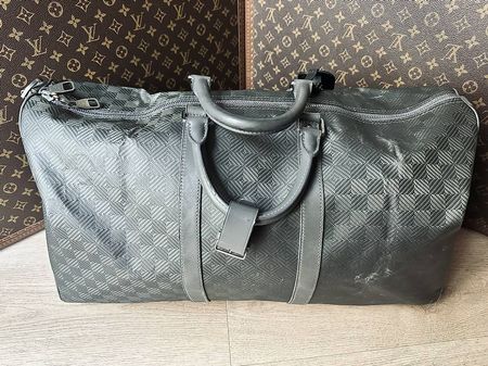 Louis Vuitton Keepall 55 (50) Carbon Limited Edition