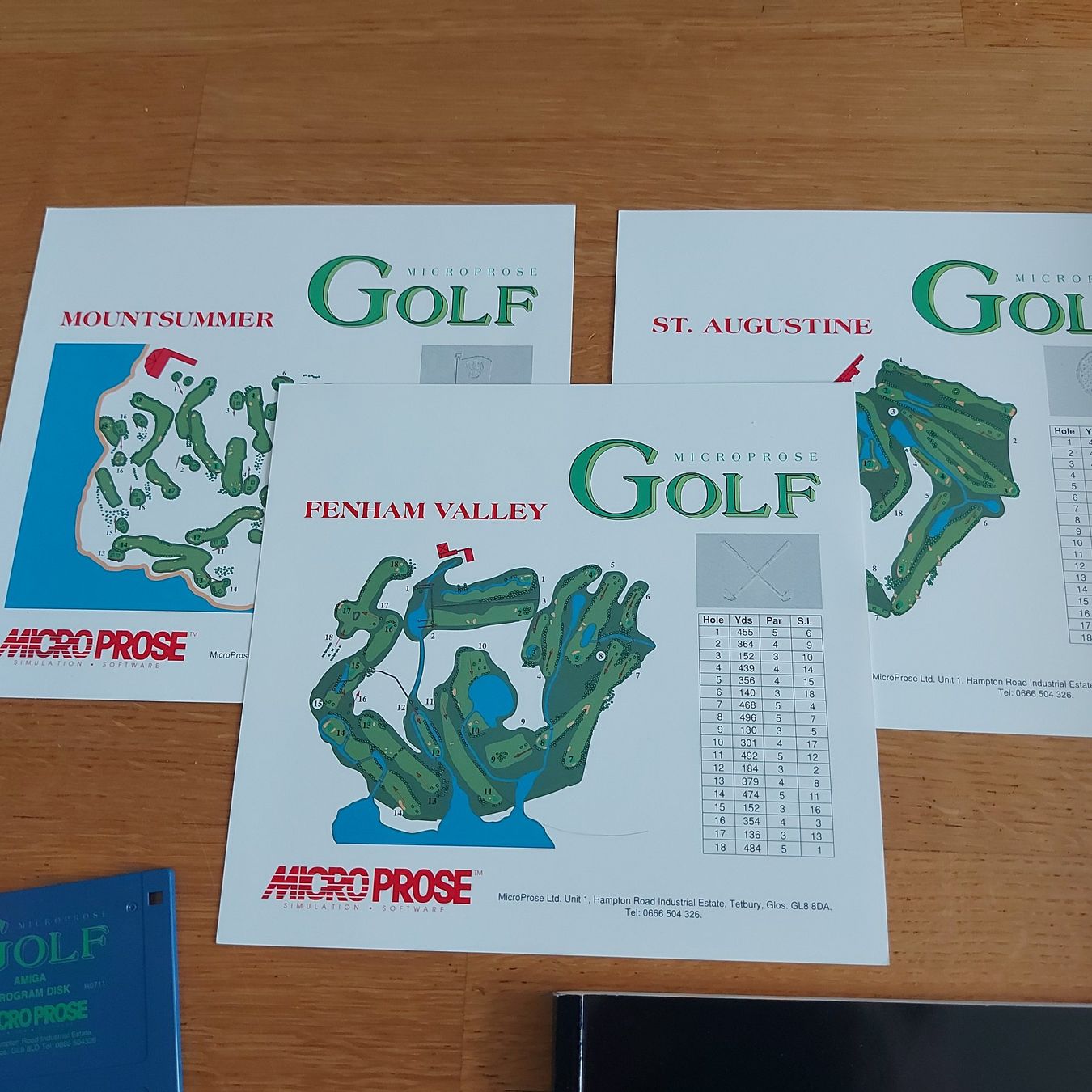 Spiele: Microprose Golf OVP Amiga – Gebraucht aus Aarau von Kaesekuchen2000 9