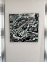 „MINT MILITARY“50x50 Abstact Acrylbild Original