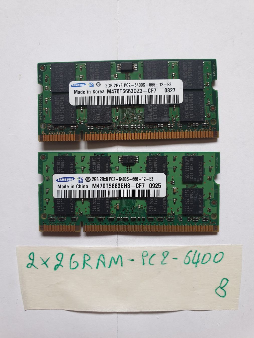 Memory / RAM: 2x2Gram / 6400 – Gebraucht aus Moudon von Amaroli7