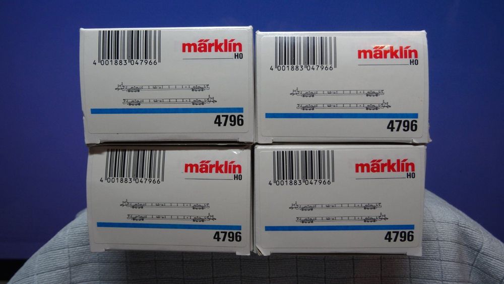 Märklin 4796, SBB Hupac grau, 7 Wagen Kaufen auf Ricardo