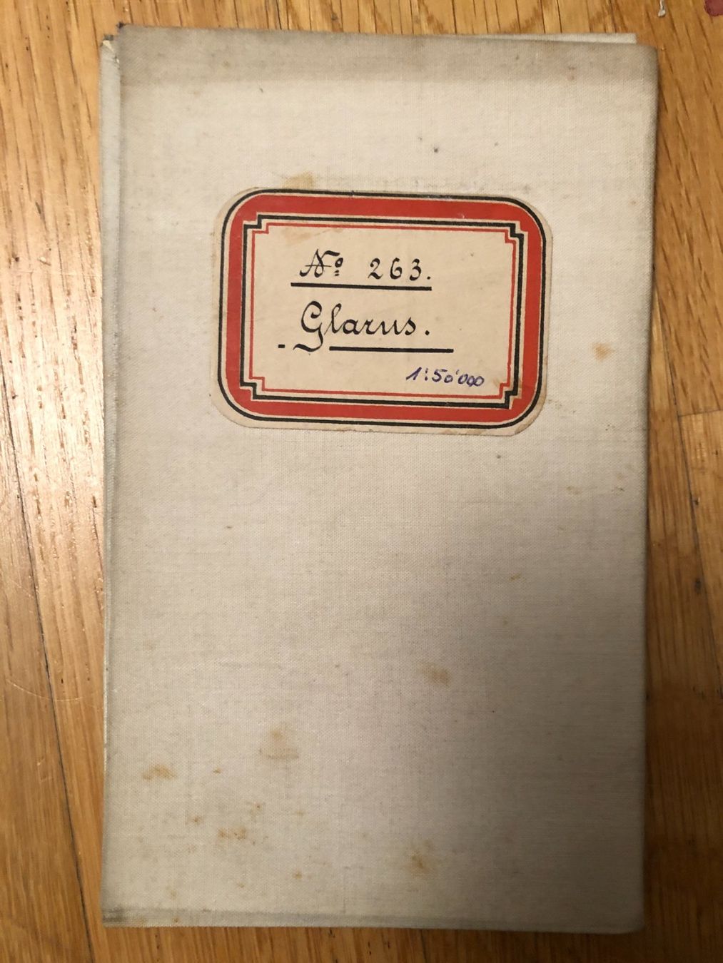 Cartine & Atlanti: Siegfriedatlas: Glarus Blatt 263. 1879 – Usato da Zürich venduto da allp