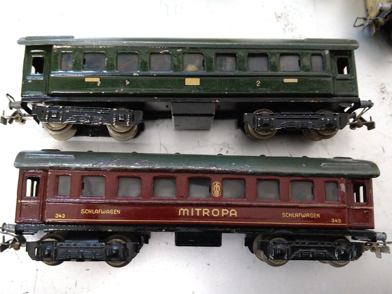 Märklin Modellini di ferrovie: 5 Märklin Blechwagen – Usato da Lohn SH venduto da Gitane0 3