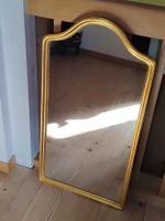 Antiker Gold Spiegel