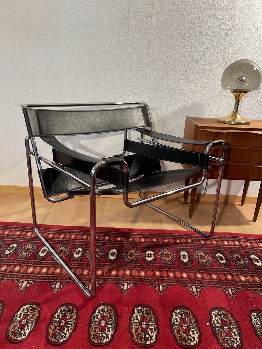 Poltrone: Marcel Breuer Wassily Chair Replika – Usato da Grenchen venduto da Nur_2540 5