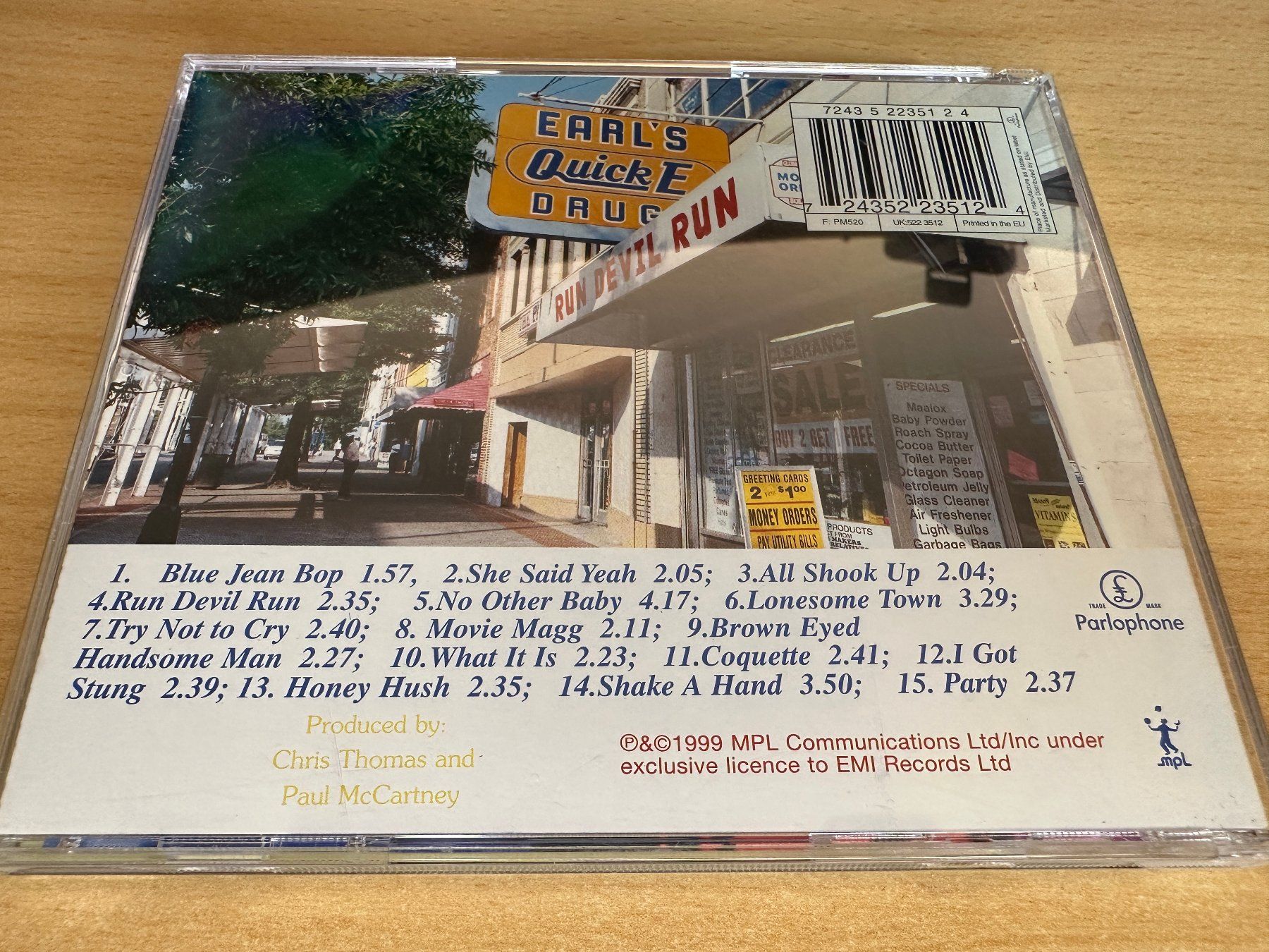 CD: Paul McCartney – Run Devil Run – Usato da Rikon im Tösstal venduto da Alpenmutz 1