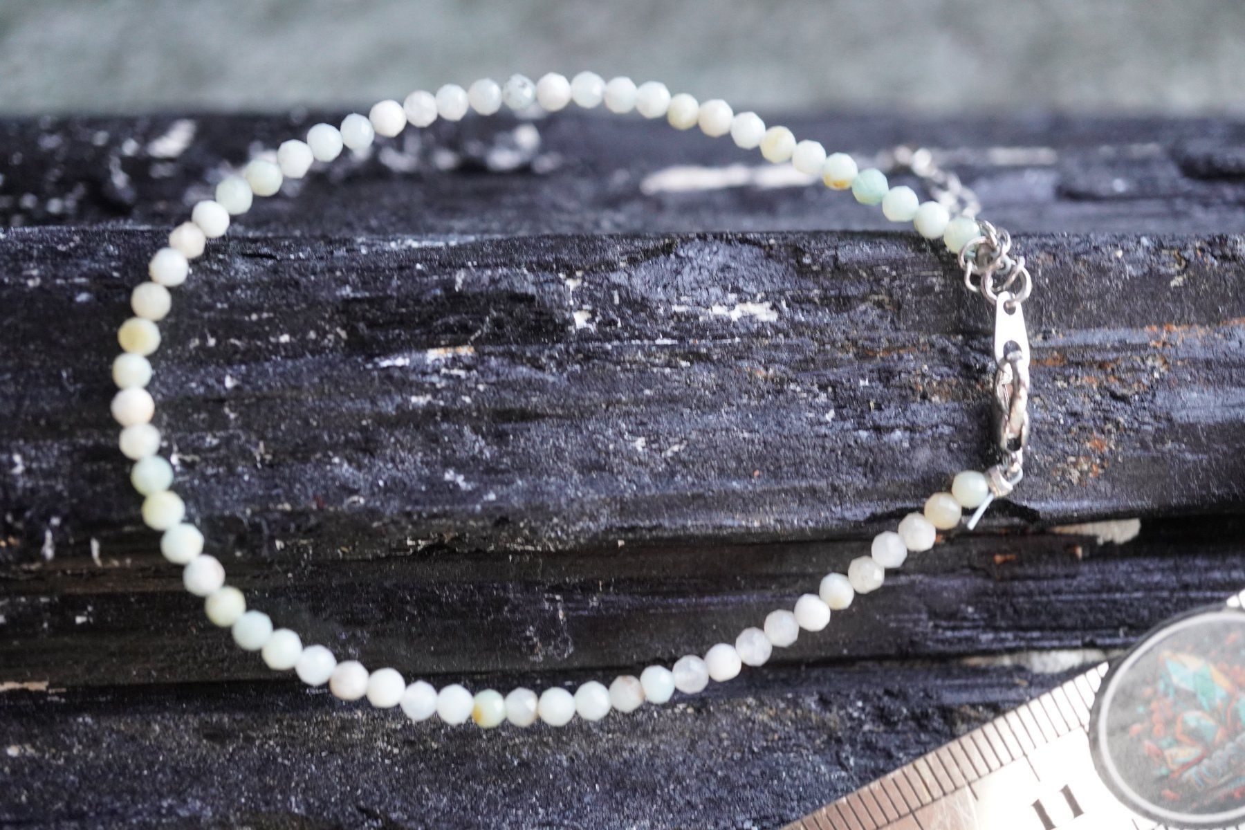 Minerali & Pietre curative: Amazonit    Armband mit Verschluss     ab 1.-  Auktion – Nuovo e nell'imballaggio originale da Eschenbach SG venduto da topstone