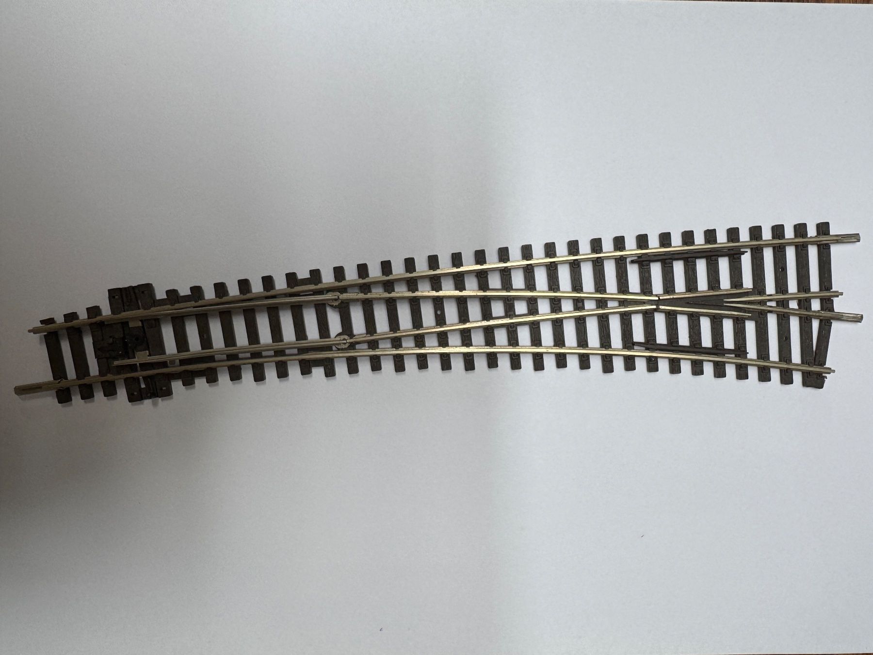 Modellini di ferrovie: PECO (Code 100) - H0 Bogenweiche, Radius Nr. 7, rechts – Usato da Kreuzlingen venduto da phill-dc