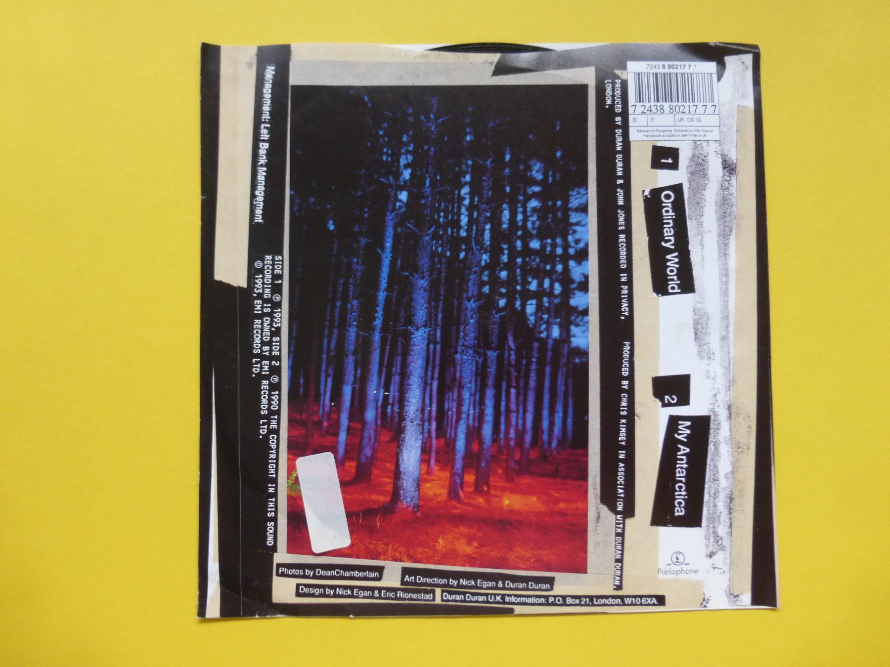 Dischi in vinile: Duran Duran – Ordinary World – Usato da Zürich venduto da Swiss57 1