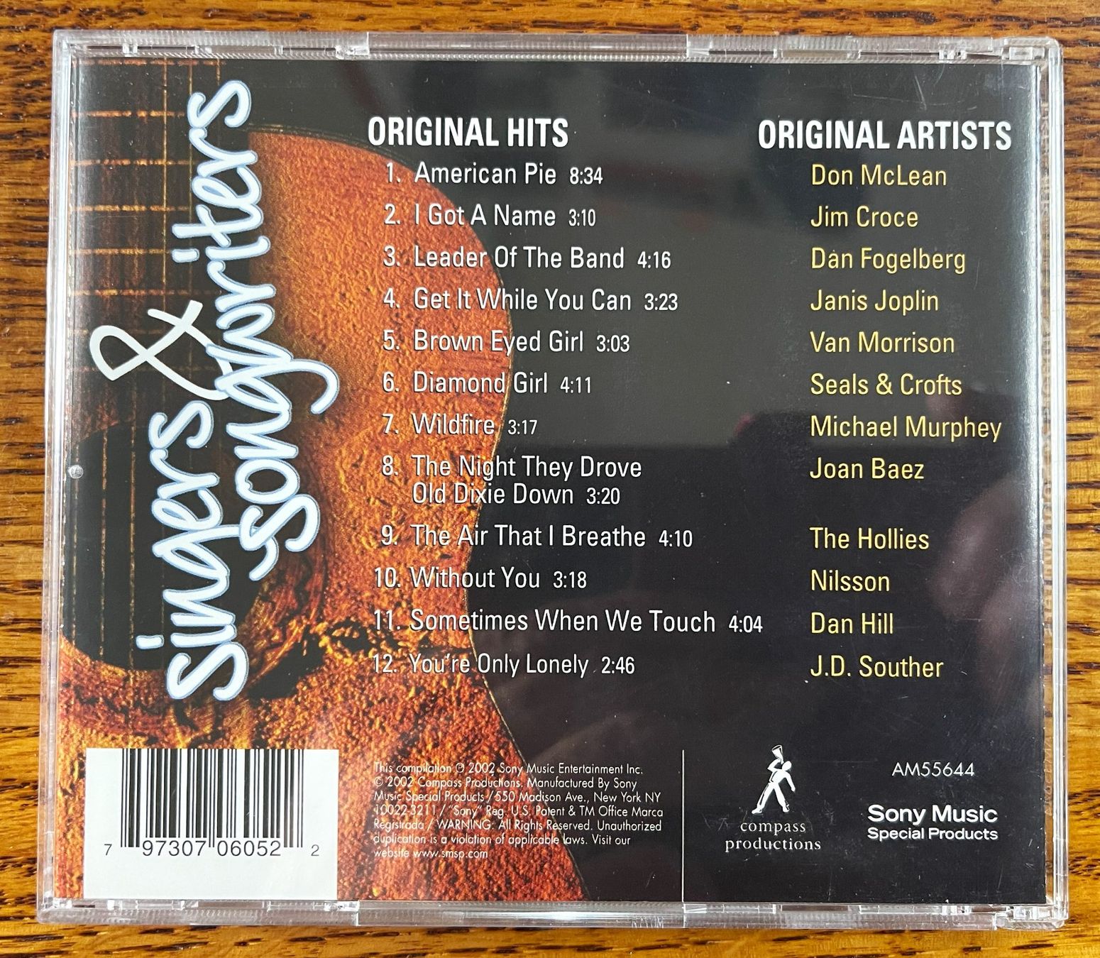 CD: SINGRS & SONGWRITERS CD – Usato da Oftringen venduto da Vucki 1