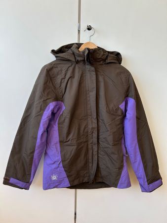 Salewa Winterjacke Damen Grösse S 36 lila braun