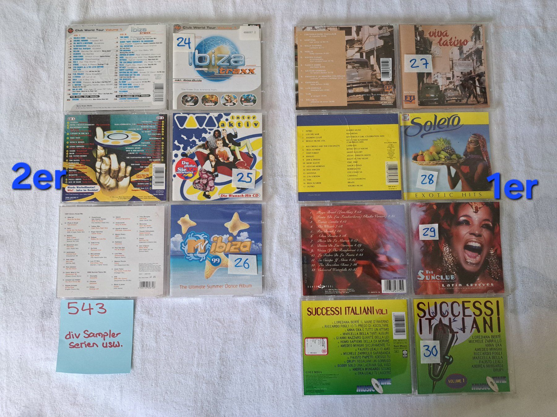 CD: über 46 CD div. Sampler,   auch Einzelne möglich – Usato da Uitikon Waldegg venduto da Smeragol 4