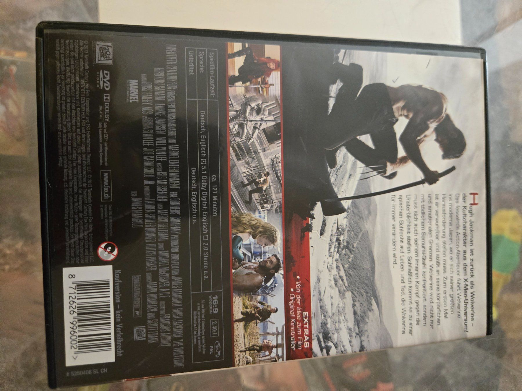 Tutti i DVDs: Wolverine - Weg des Kriegers DVD – Usato da Bussigny venduto da Kfdlt 1