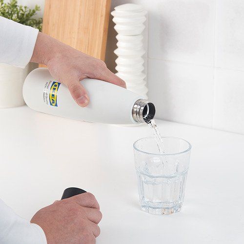 Ikea Borracce & Thermos: IKEA EFTERTRÄDA Stahlisofl 0.5 l weiß – Nuovo e nell'imballaggio originale da Rothenburg venduto da IKEA_Rothenburg 2