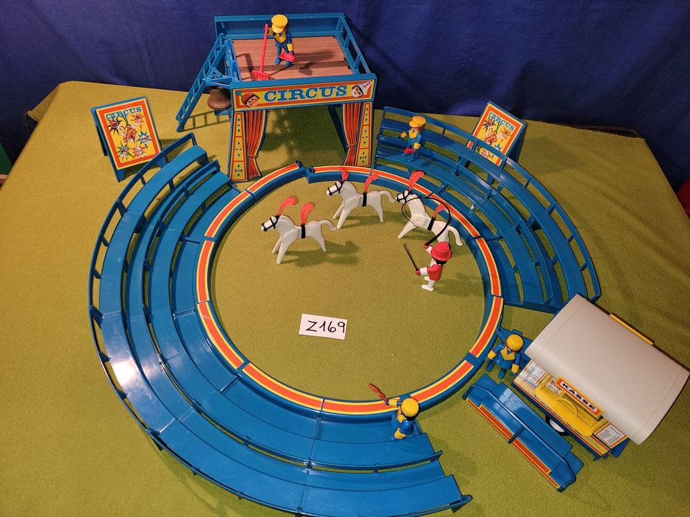 Playmobil Vintage COLOR 3681 - Lot De Figurines Et Accessoires - Occasion