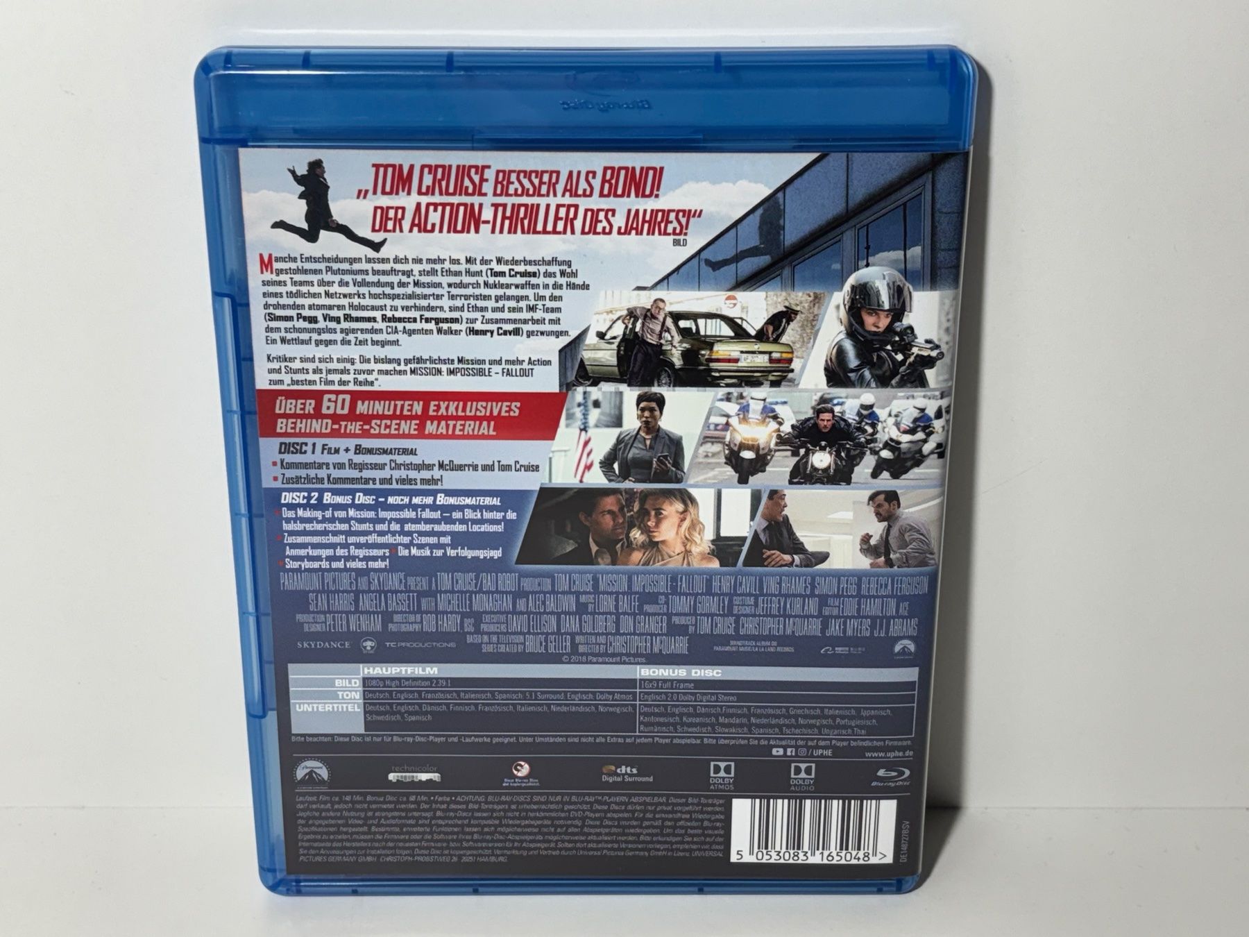 Alle DVDs: Mission Impossible 4-6 Blu Ray – Gebraucht aus Wilderswil von Sstriker 6