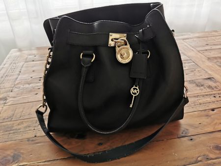 Michael Kors Tasche Schwarz Henkeltasche Original