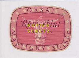 Etikette - Pinot Noir "Römerblut" /bd