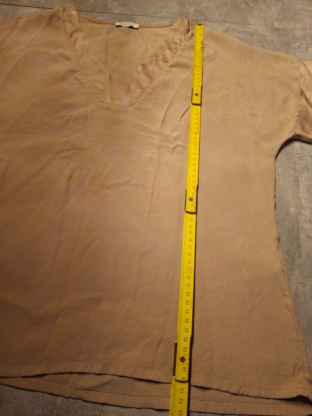 Tops: Haut camel col en V taille M marque Myastreet – Gebraucht aus Villiers von san_jn5w 5