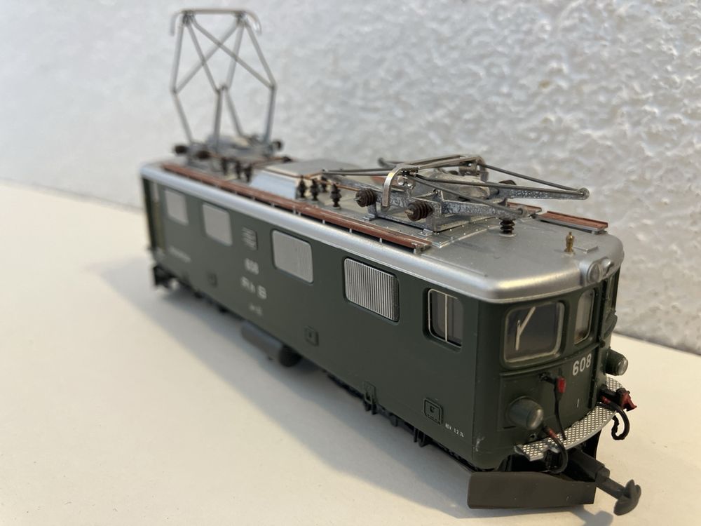 Bemo Modelleisenbahnen: Bemo / HOm / Locomotive RhB Ge 4/4 I 608 (DC, analogique) – Gebraucht aus Genève von frespo 2