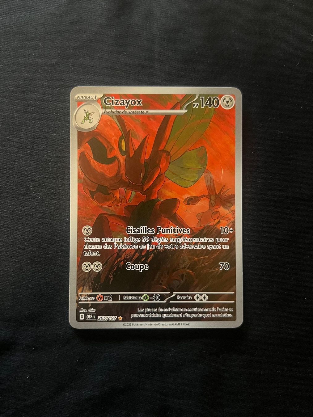 Pokémon Carte collezionabili: Cizayox FRançais 205/197 – Nuovo (secondo la descrizione) da Genève venduto da Jojo_pokemon