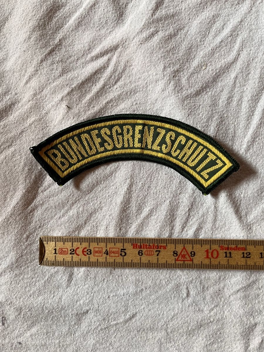 Patches: Bundesgrenzschutz Polizei Deutschland Abzeichen – Gebraucht aus Maienfeld von DivicoHelveticus